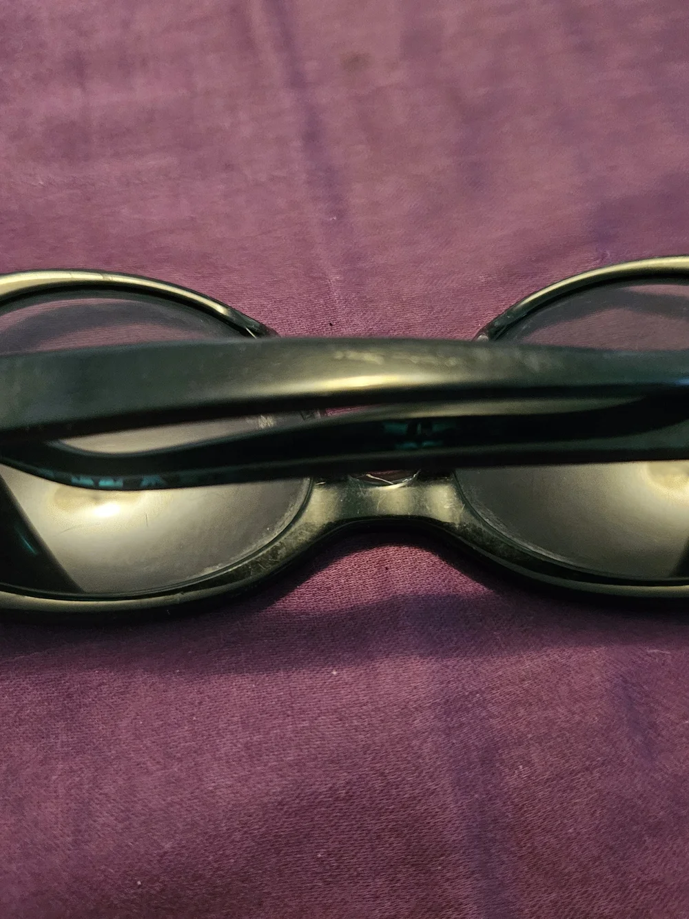 kate spade Black Oval Sunglasses with Brown Lenses